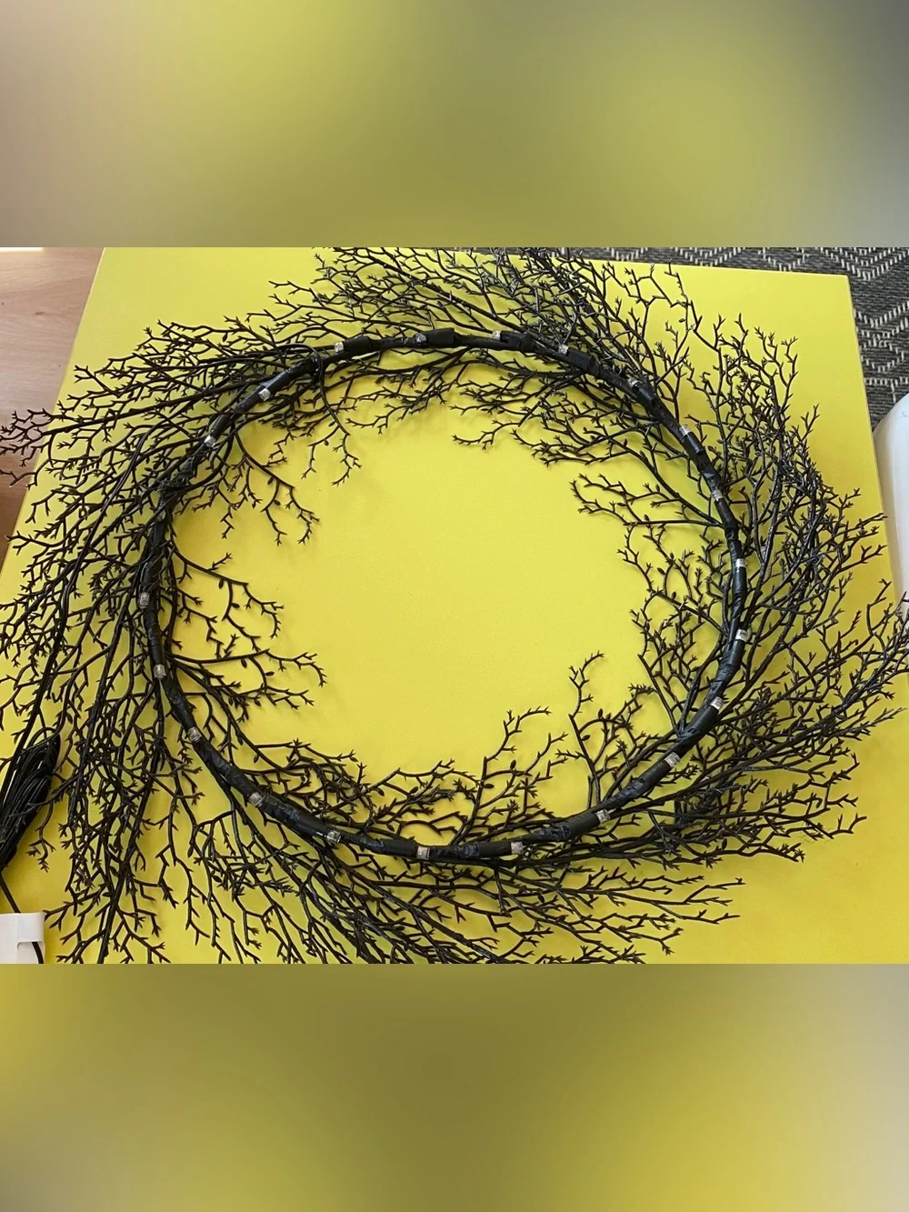 IKEA Kustfyr LED wreath Halloween collection